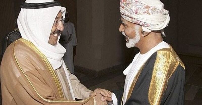 أمير الكويت يشكر جلالة السلطان