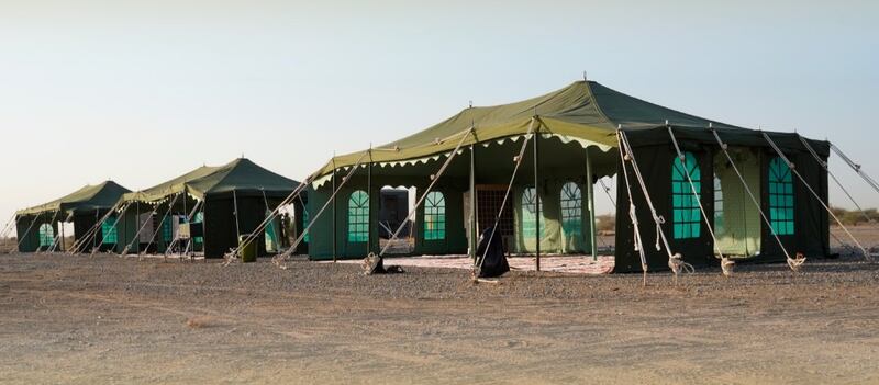 انتهاء العمل في مخيمات شؤون البلاط السلطاني