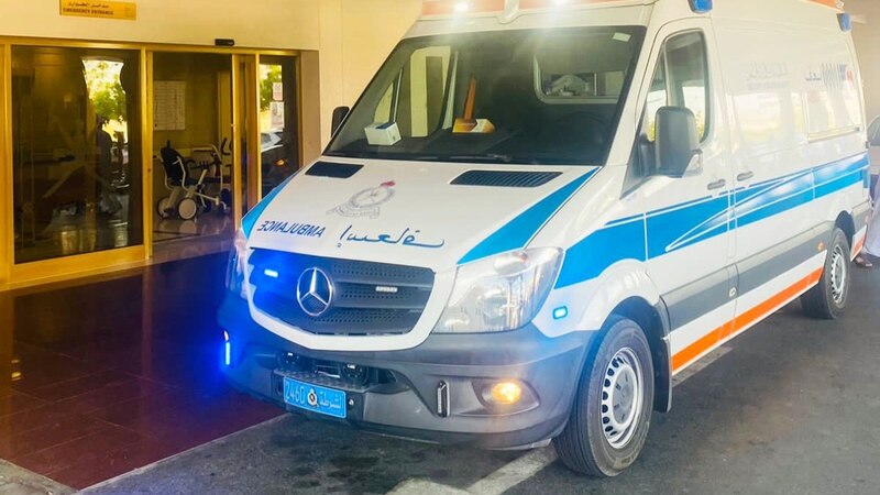إصابة امرأة بانفجار غاز
