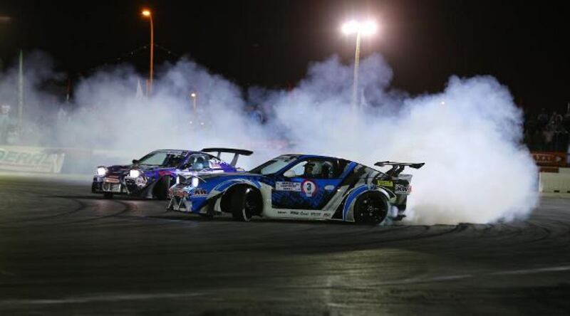 أبطال الانجراف يتنافسون على لقب ملك الصحراء