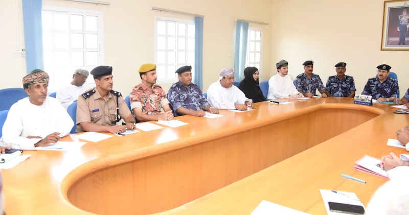 اجتماع في ظفار حول إعصار كيار