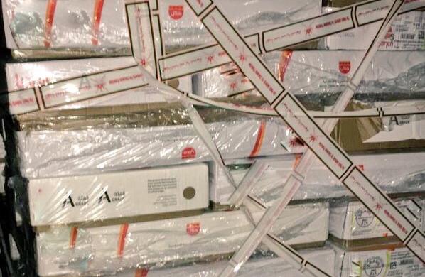 شاحنة مكشوفة كشفتها: ضبط دواجن مجمدة فاسدة‬