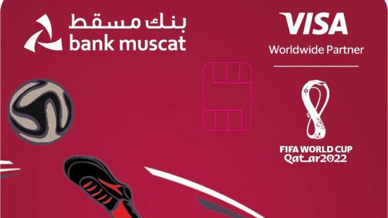 بنك مسقط يطلق عرضا خاصا للزبائن لربح 51 باقة ضيافة للاستمتاع بفعاليات كأس العالم 2022 مقدمة من Visa