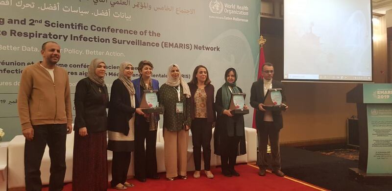 المركز الوطني للإنفلونزا يحصد جائزة الأفضل في الشرق الأوسط