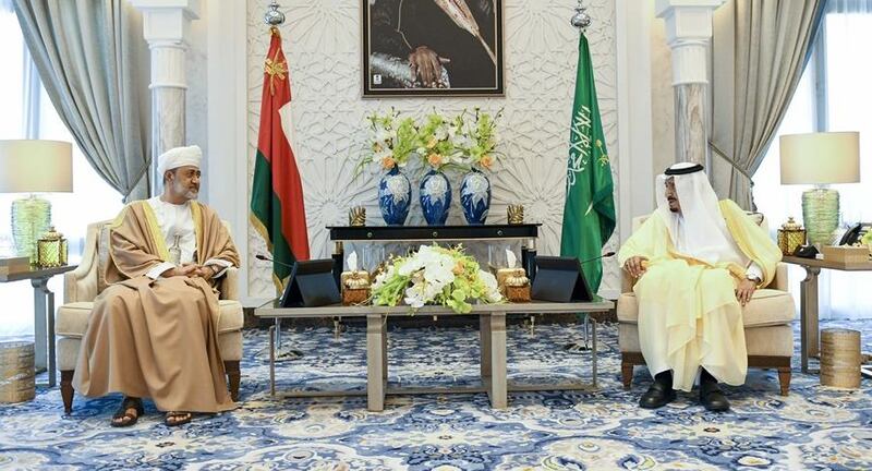 جلالة السلطان يبعث رسالة خطية للملك سلمان