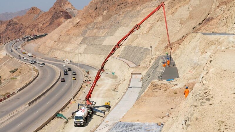 40 % على إنجاز توسعة طريق الرسيل – بدبد