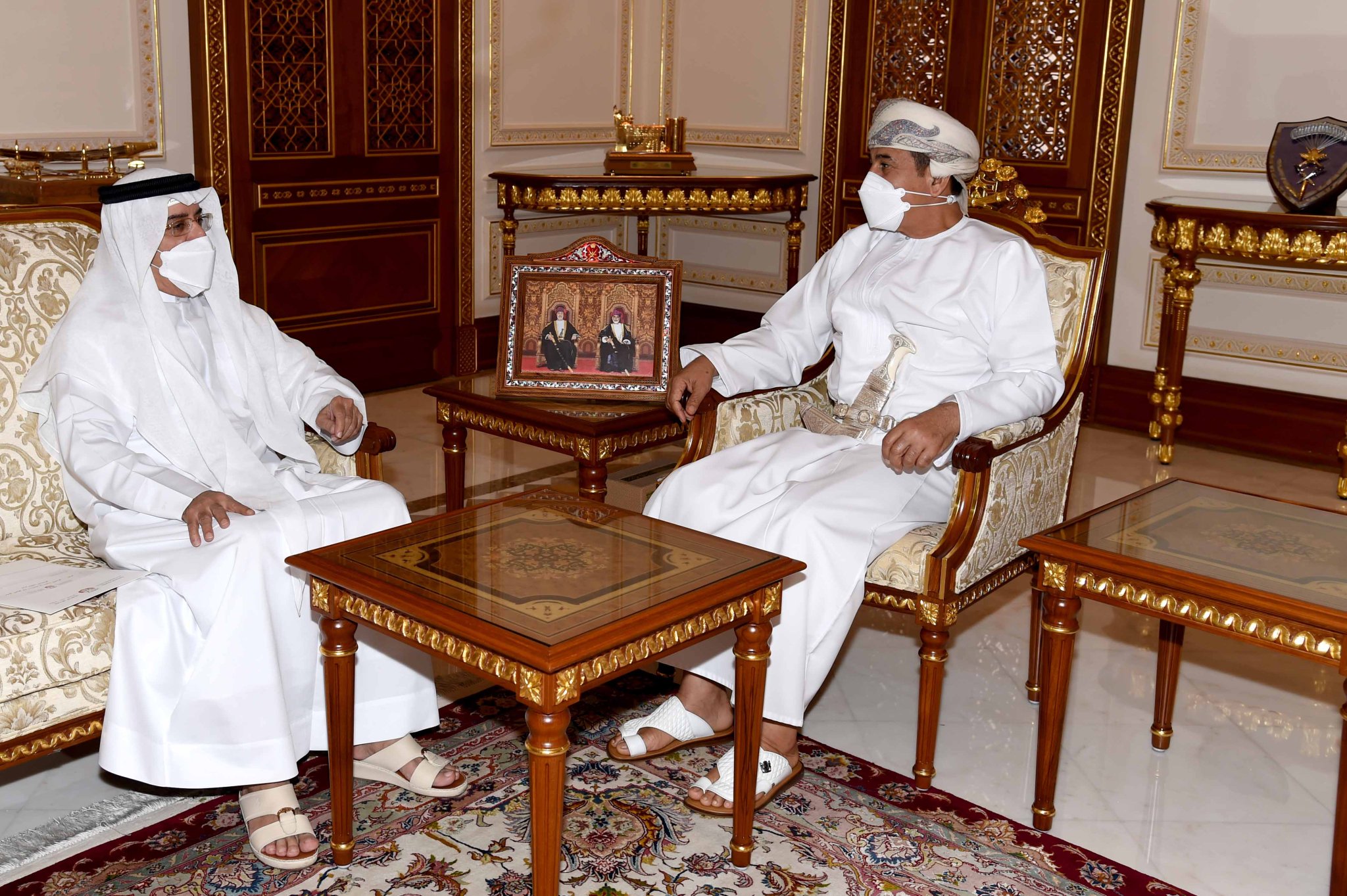 النعماني يستقبل السفير الإماراتي