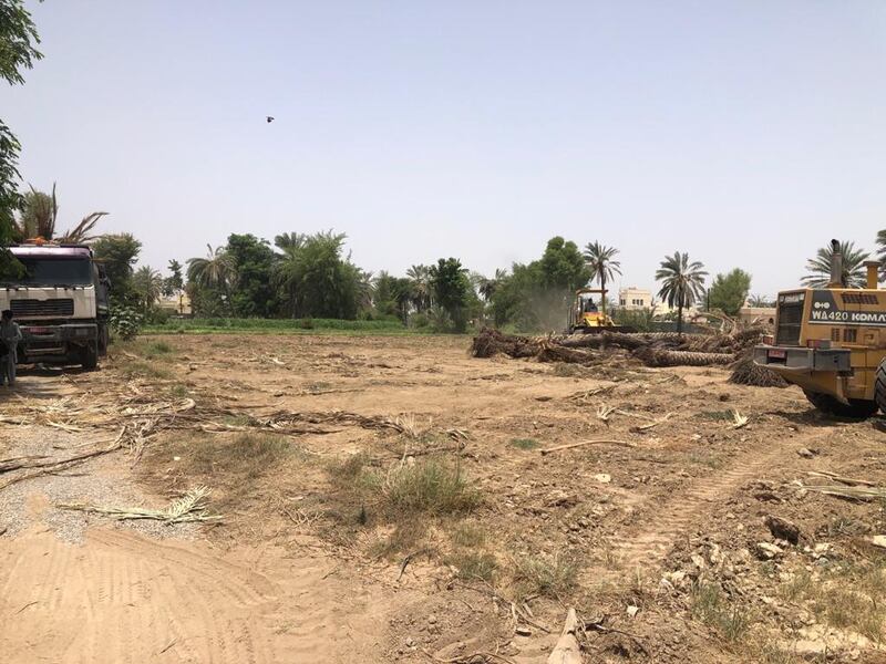 جهود متواصلة لإزالة مخلفات الحالة الجوية من 1578 مزرعة في شمال الباطنة