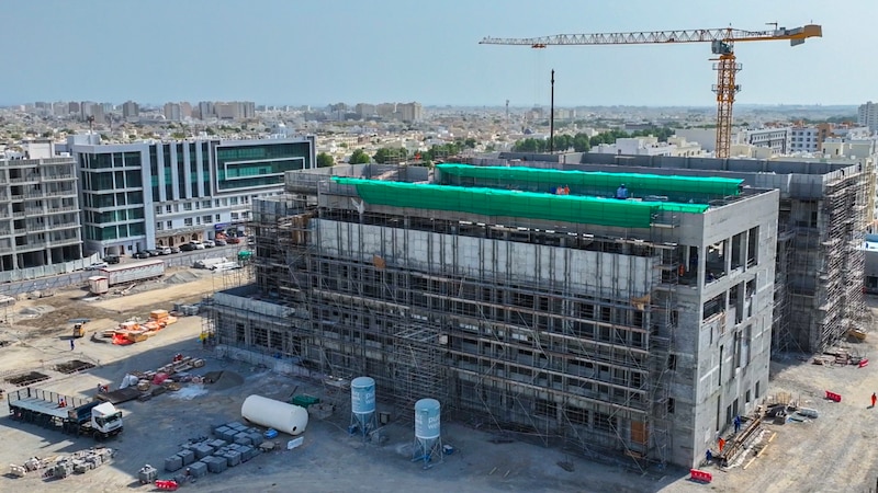 إنجاز 60% من المختبر المركزي للصحة العامة والافتتاح بعد عام