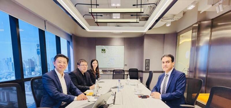 مناقشة فرص الاستثمار مع شركة تايلندية رائدة