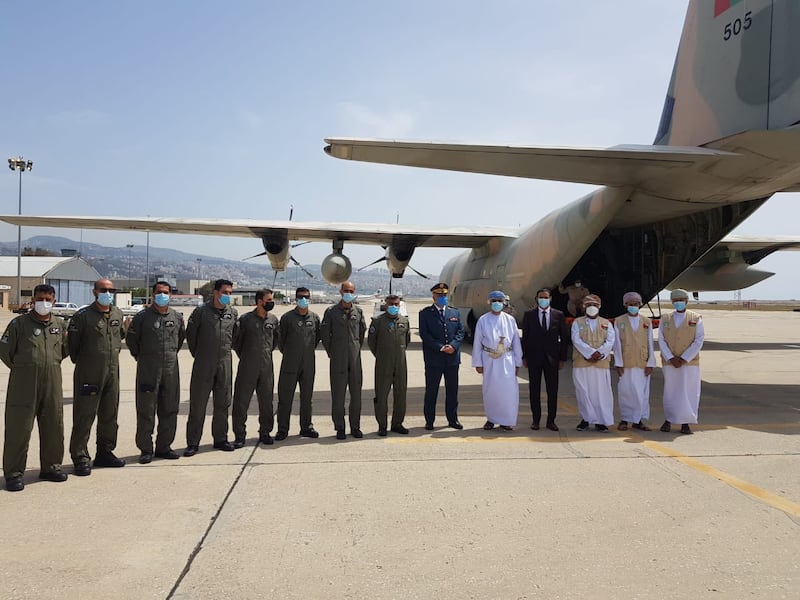 بتوجيهات سامية: جسر جوي لنقل مواد غذائية إلى لبنان