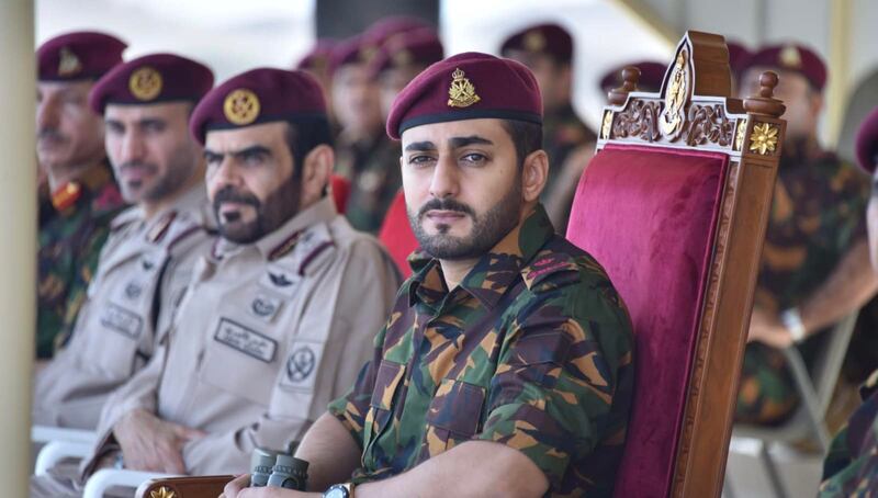 بالصور: سمو السيد ذي يزن يشهد بيانا عمليا لتمرين عماني قطري