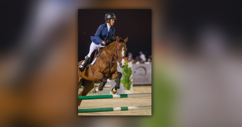 الفرس “أثير” تحقق أول لقب رسمي لها