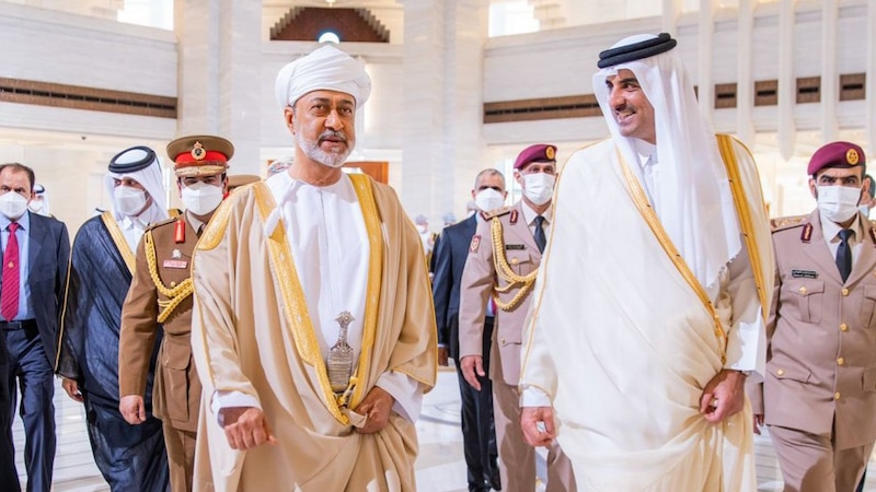 ماذا قال أمير قطر عن زيارة جلالة السلطان؟